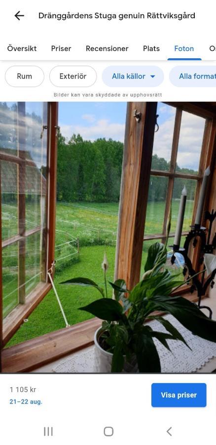 Dränggårdens Stuga på Genuin Rättviksgård Boda  Exteriör bild